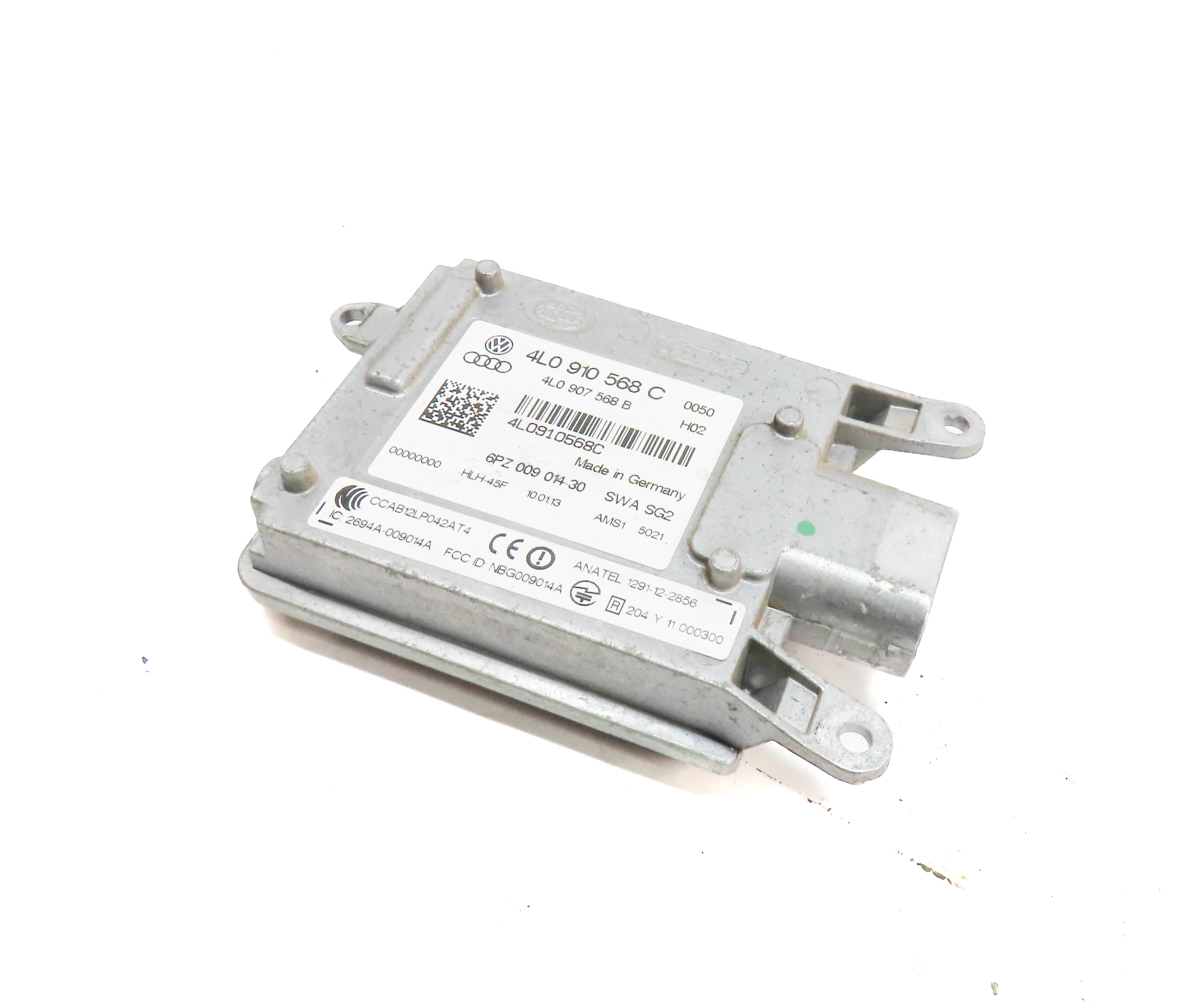 2013-2017 AUDI Q7 (4L 4M) REAR LEFT DRIVER LANE CHANGE BLIND SPOT MODULE (SLAVE) — exact item pictured